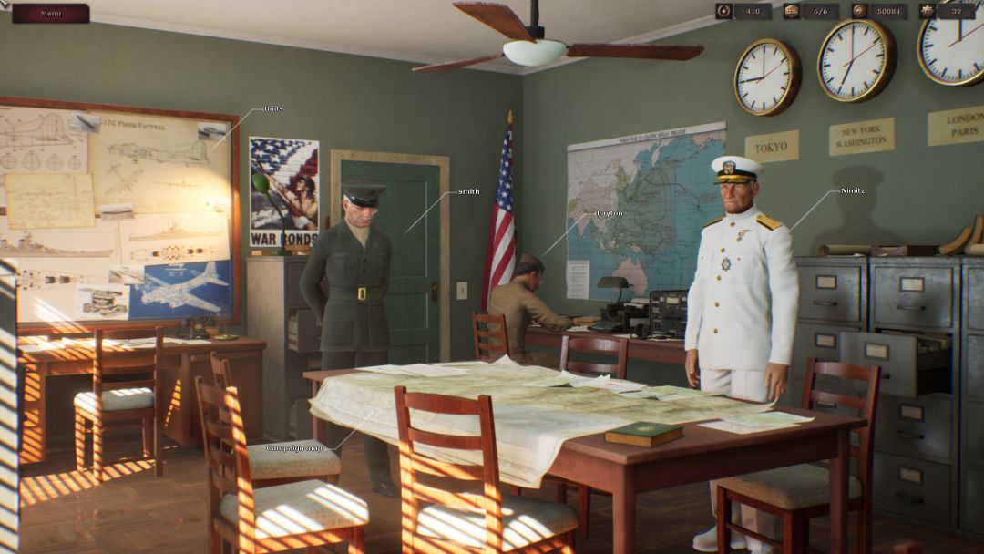 战略思维：太平洋游戏截图