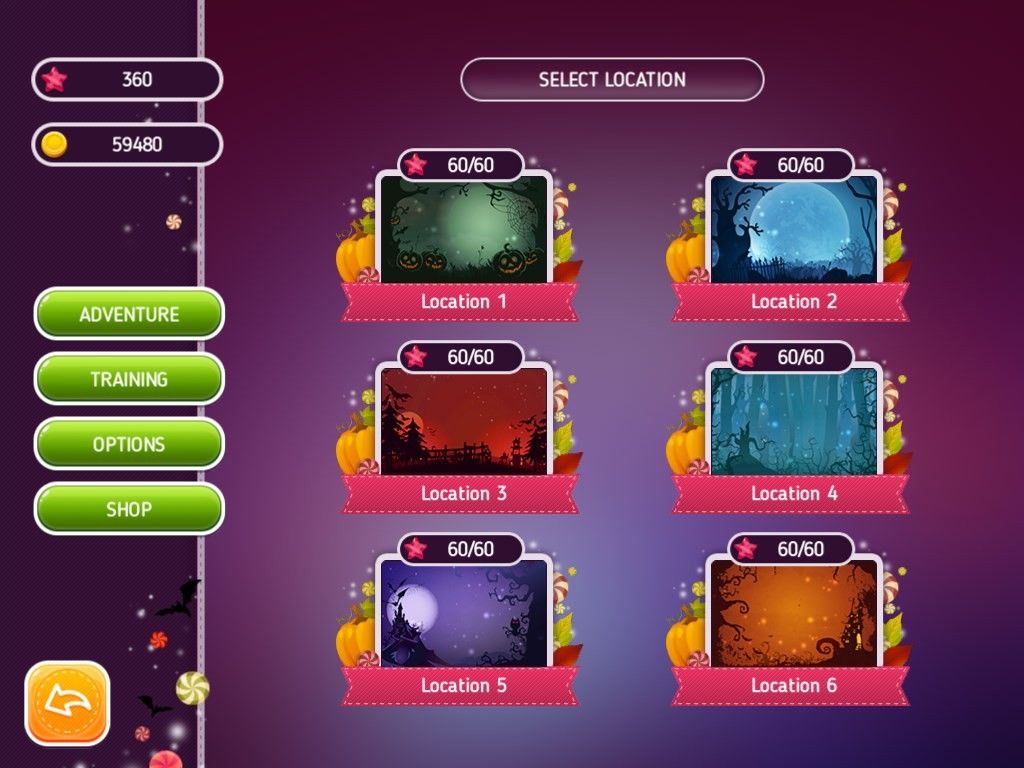 Halloween Riddles Mysterious Griddlers游戏截图