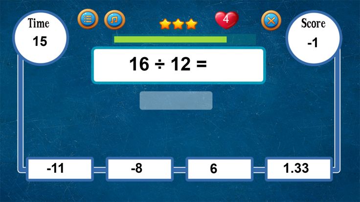 Math Game Addition Subtraction游戏截图