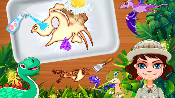 恐龙庄园2-化石拼图游戏恐龙世界游戏截图