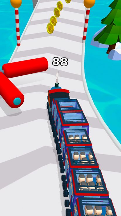 Overloaded Train Run游戏截图