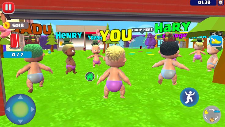 Find Monster: Baby Hide N Seek游戏截图