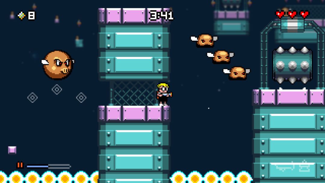 Mutant Mudds Deluxe游戏截图