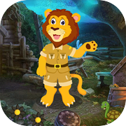 Funny Lion Rescue Best Escape Game-395