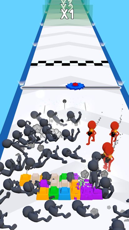 Gun Button Rush游戏截图