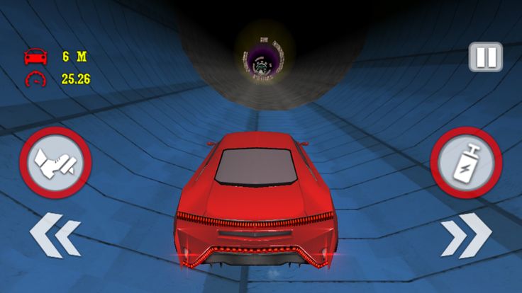 Speedy Car Tunnel Racing 3D游戏截图