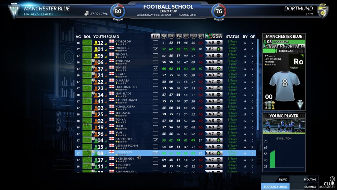 Football Club Simulator - FCS #21游戏截图