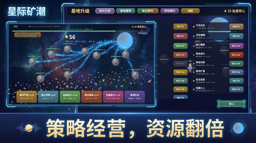 星际矿潮游戏截图