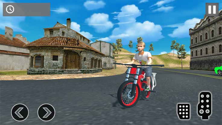 Open World City Bicycle Riding游戏截图