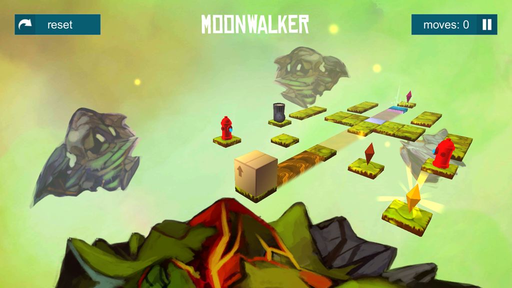 滚动的纸箱游戏截图