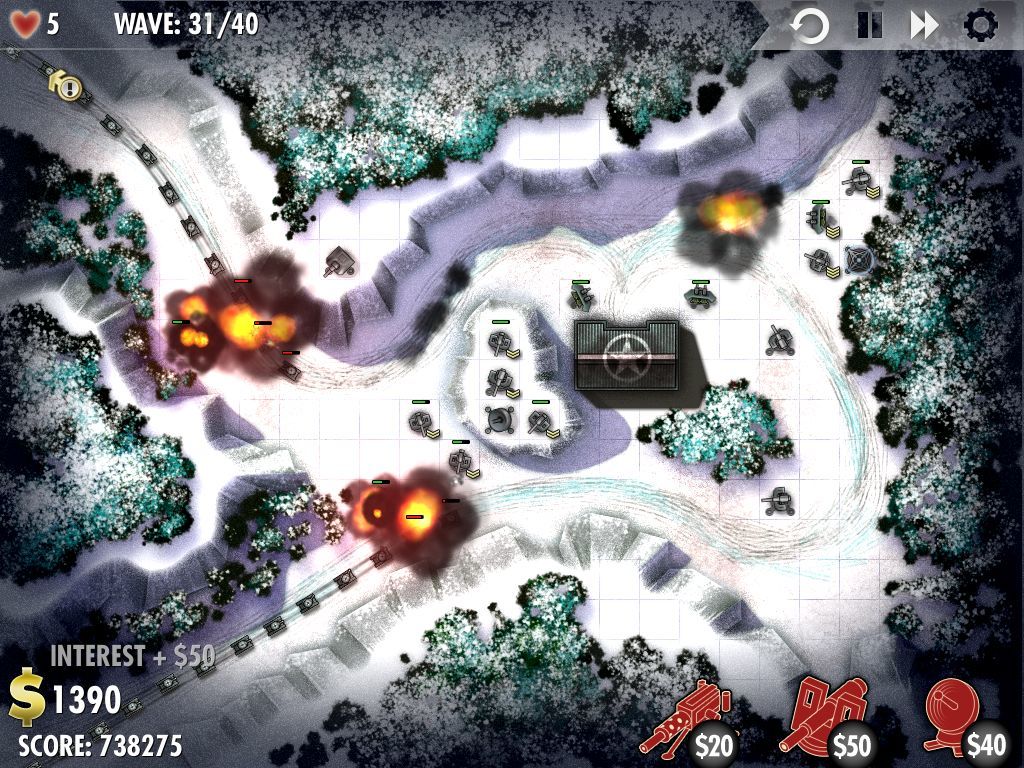 iBomber Defense游戏截图