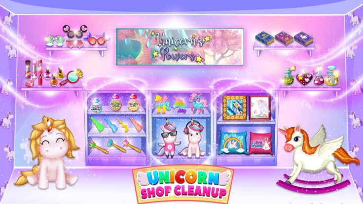 独角兽店大扫除游戏截图