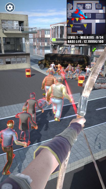 Archer Defence: Hunt Zombies游戏截图