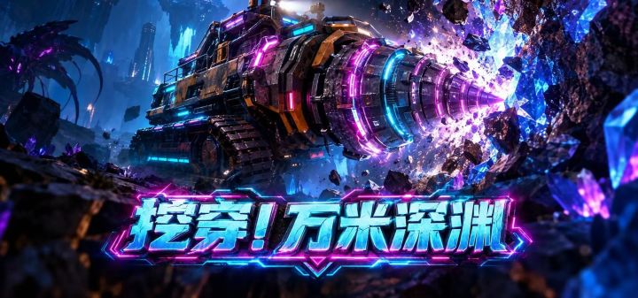 挖穿！万米深渊 封面
