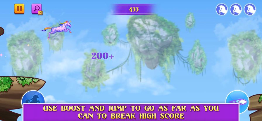 Unicorn Dash : Horse Run游戏截图