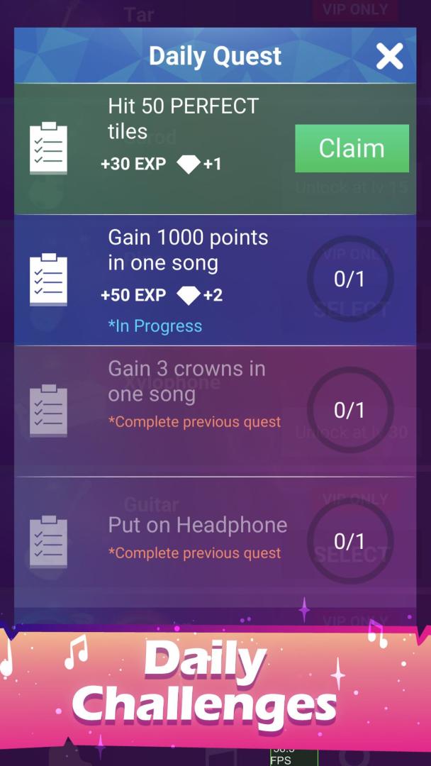 Magic Dream Tiles游戏截图