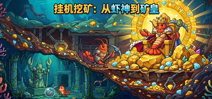 挂机挖矿:从虾神到矿皇 封面