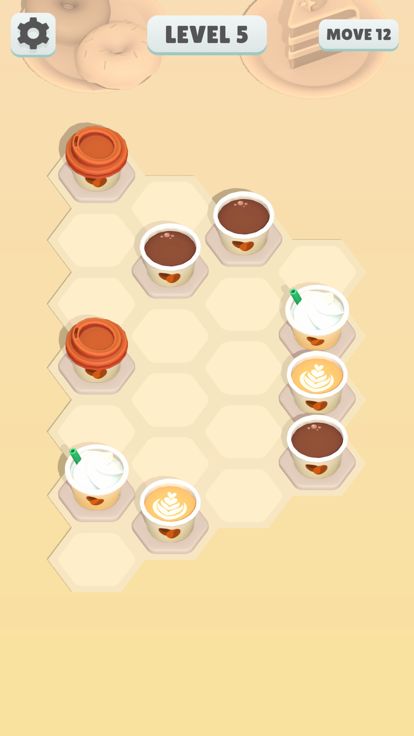 Coffee Merge 3D游戏截图
