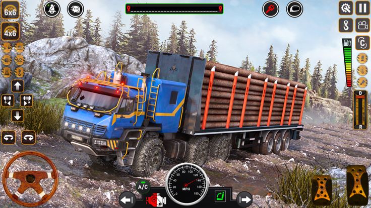 Offroad Mud Truck Driving game游戏截图