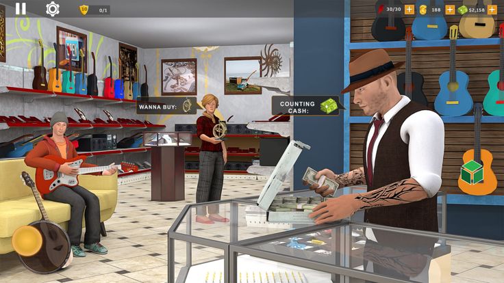 当铺模拟器：拍卖游戏截图