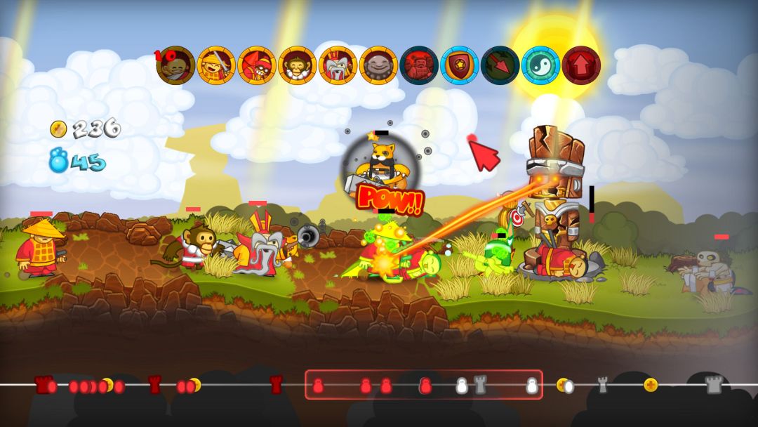 Swords and Soldiers HD游戏截图