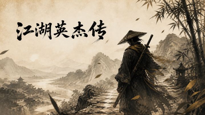 江湖英杰传 封面