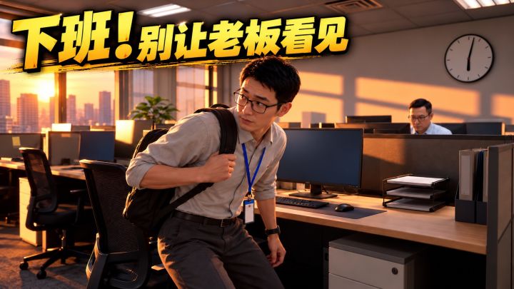 下班！别让老板看见 封面