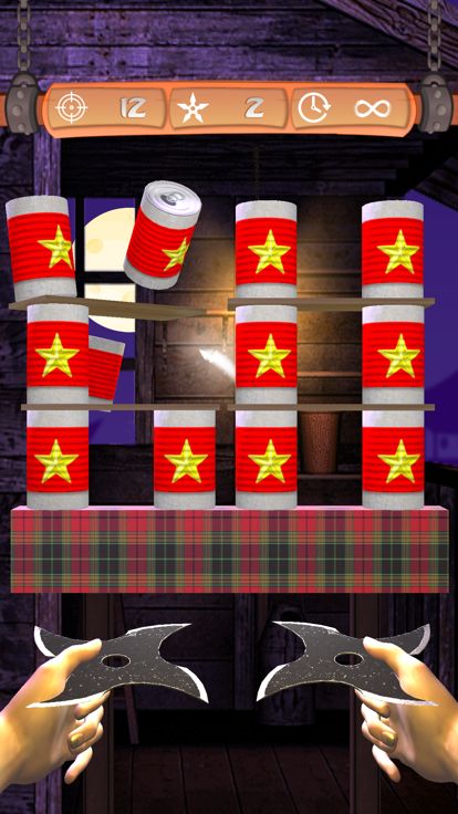 Ninja Shuriken Hit & Knockdown游戏截图