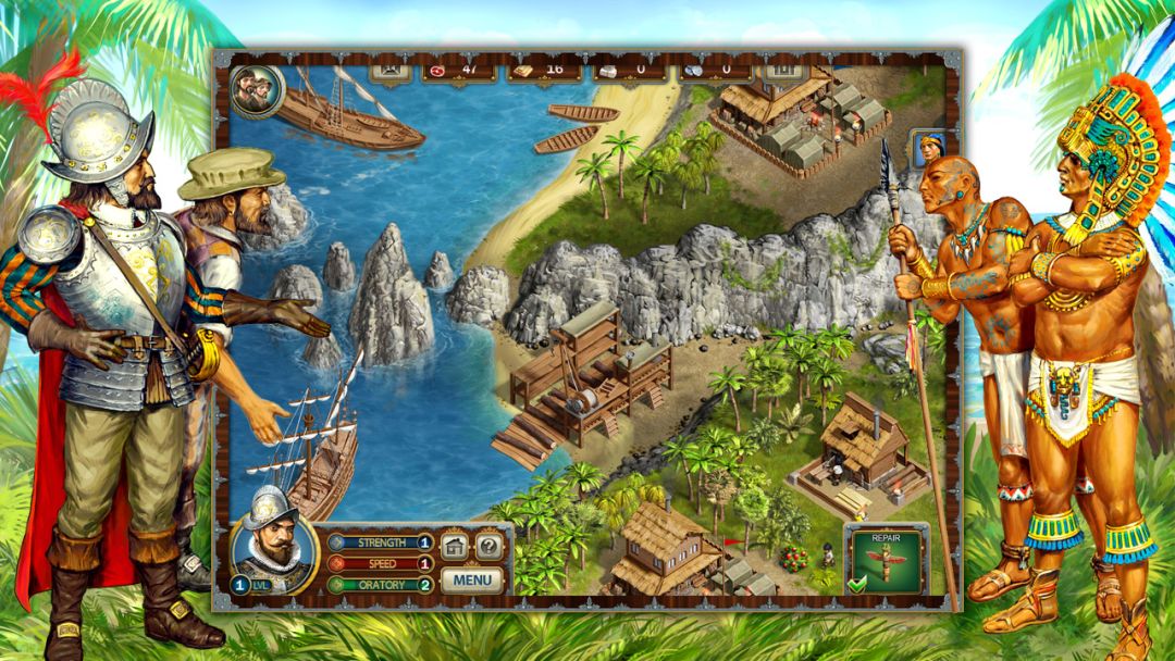 Adelantado Trilogy. Book one游戏截图