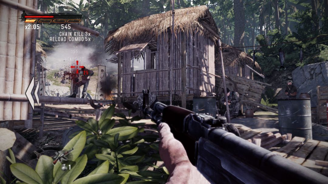 Rambo The Video Game + Baker Team DLC游戏截图