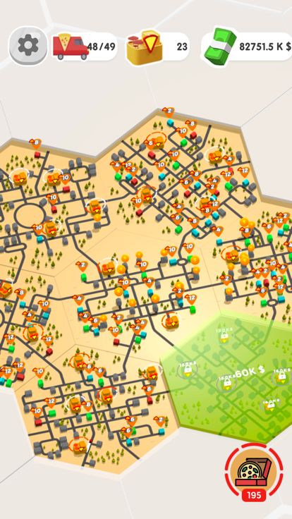 Pizza Map游戏截图