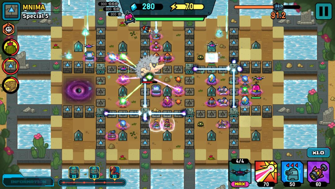 Broken Universe - Tower Defense游戏截图