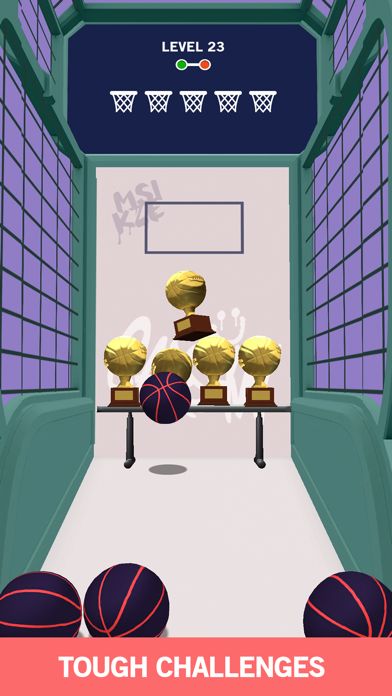 Basketball Roll游戏截图
