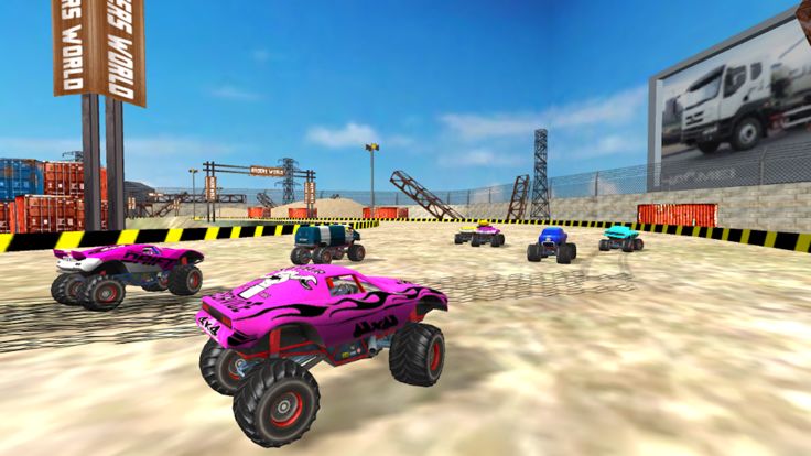 MONSTER TRUCK OFFROAD STUNT 3D游戏截图
