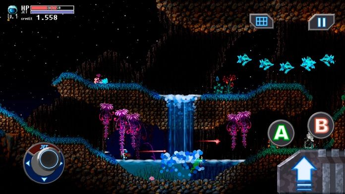 威利·杰特曼：重力作用游戏截图