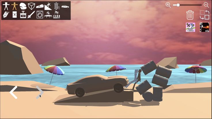 Beach Sand Physics Playground游戏截图
