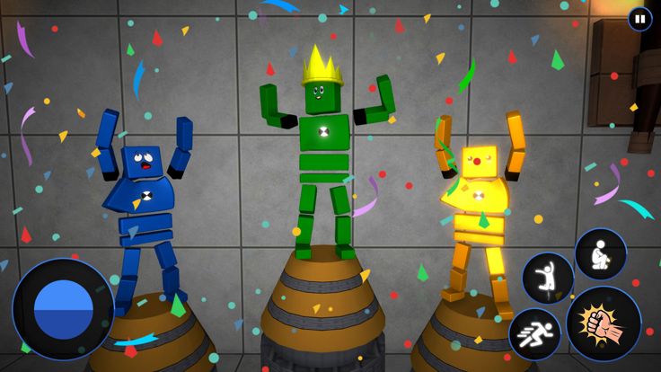 Rainbow Ragdoll Playground游戏截图