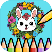 Happy Easter Coloring Bookicon