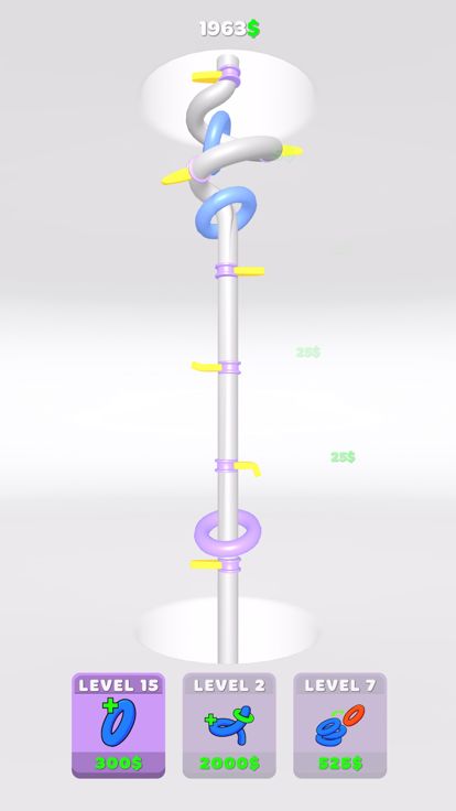 Hoop Loop Clicker游戏截图