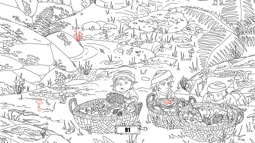 100 hidden mushrooms游戏截图