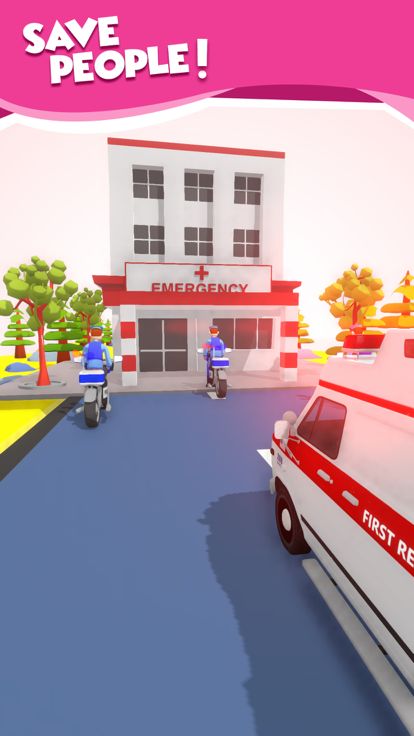 Ambulance Rush 3D游戏截图