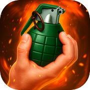 Simulator of explosion grenade