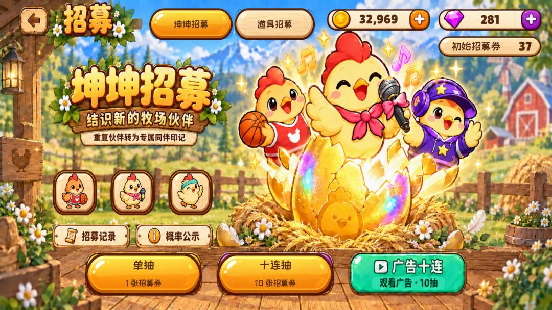 坤蛋牧场游戏截图