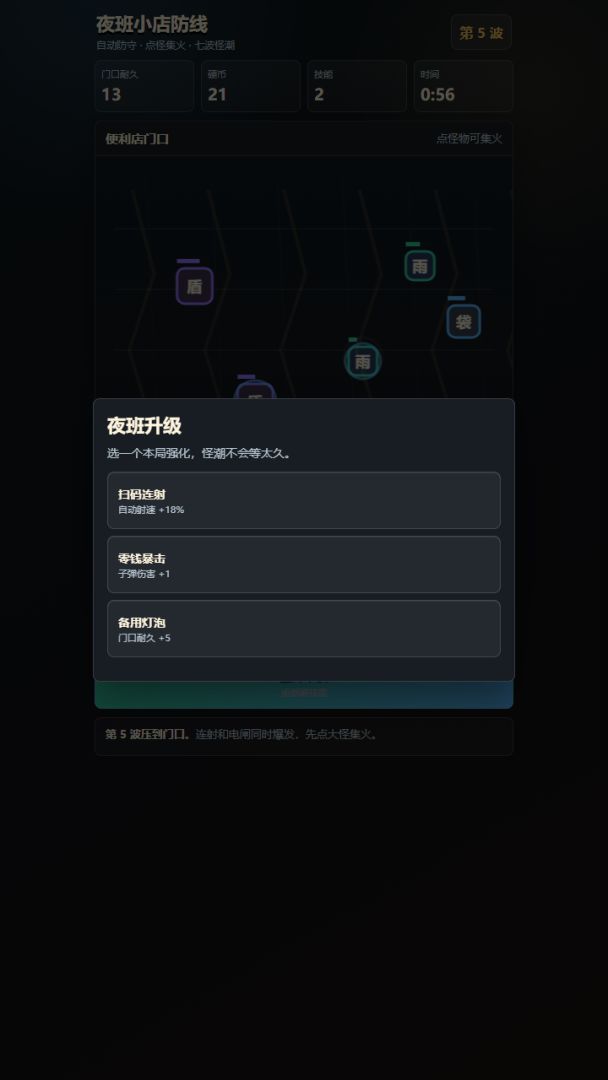 夜班小店防线游戏截图