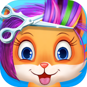 美发沙龙动物 游戏为孩子们icon