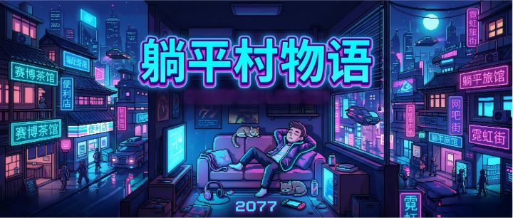 躺平村物语 封面
