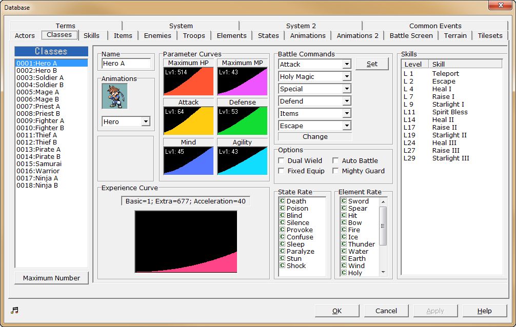 RPG Maker 2003游戏截图