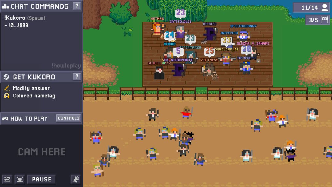 Kukoro: Stream chat games游戏截图