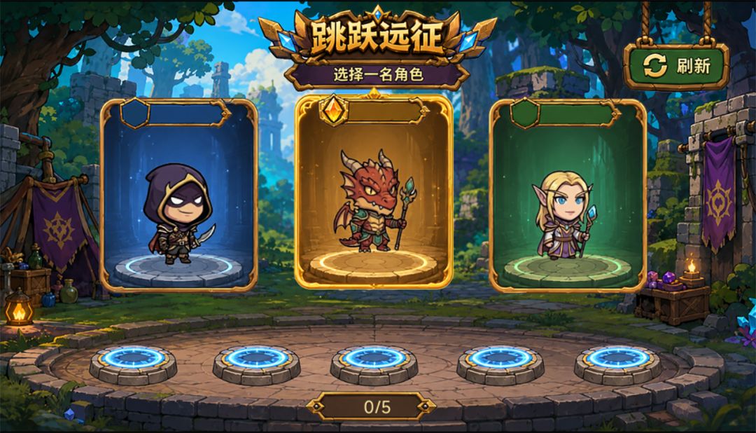 跳跃远征游戏截图