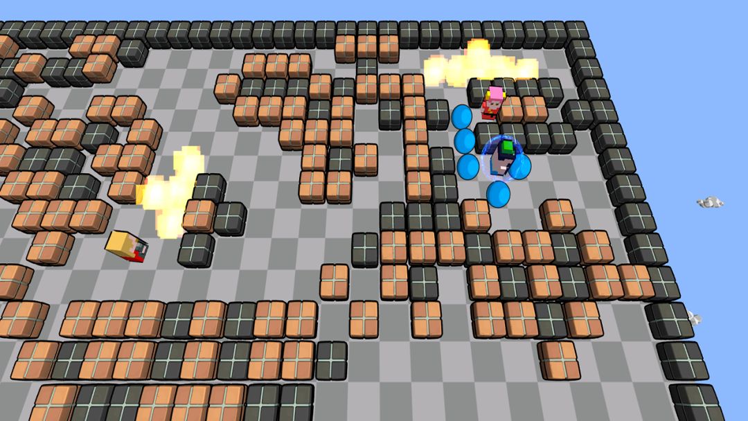 炸弹人乱斗游戏截图